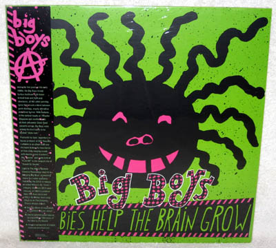BIG BOYS "Lullabies Help The Brain Grow" LP (T&G) Pink Vinyl